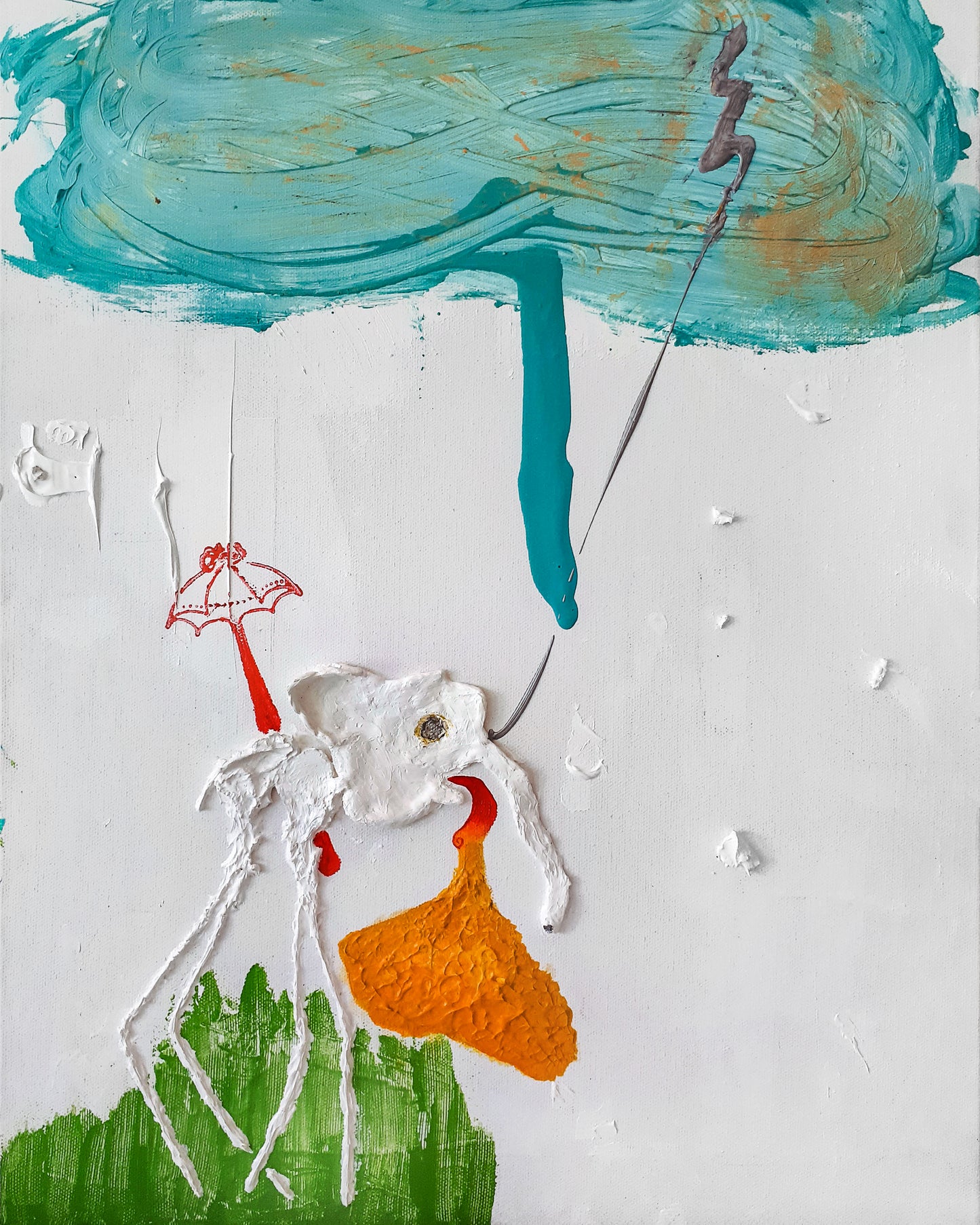 AND THEN IT HITS YOU ~ 16" x 20"
