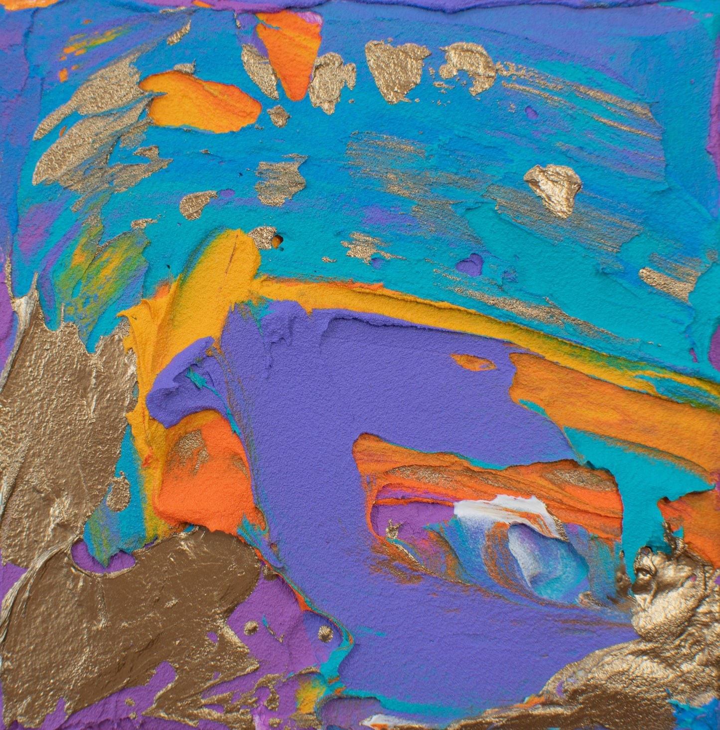 DIVINITY INSIDE AND AROUND ~ 4" x 4"