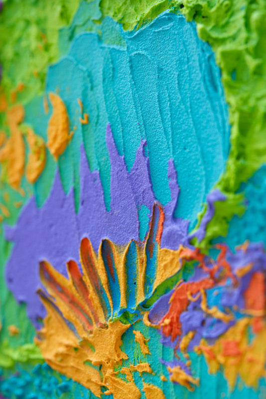 FUN TIMES AHEAD ~ 4" x 4" (x3)